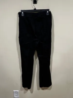 Hill House Pants Women Size Medium Black Claire High Rise Straight Leg Ankle thumbnail 8