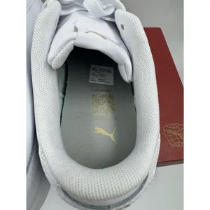 PUMA Court Sneaker, White, Women's Casual Low Top Leather Shoes Size 9 thumbnail 8