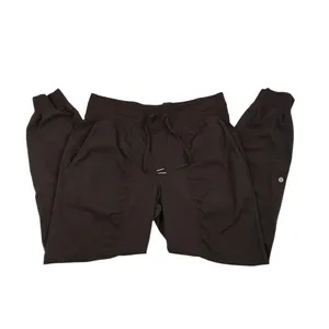 LULULEMON Dance Studio Mid-Rise Jogger Full Length Sz 10 Brown Athletic Everyday thumbnail 4