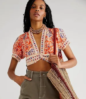 Free People Mack Printed Top thumbnail 1