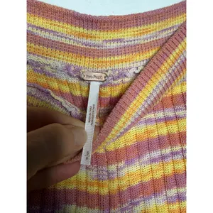 Free People Aquarius Sweater Shorts Womens Size Small Knit Pull On High Waist thumbnail 3