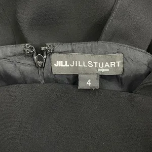 Jill Stuart Square Neck Waist Cut Out Evening Gown Maxi Dress Black Size 4 thumbnail 11