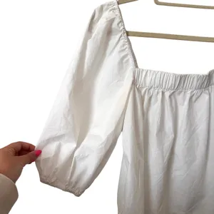 SWEEWË Puff Sleeve Blouse‎ in White Sz Medium thumbnail 3