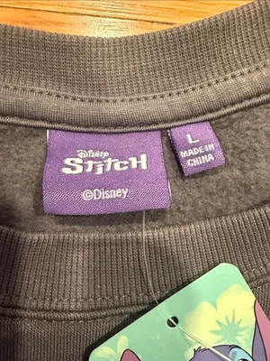 NWT Disney Stitch sweatshirt size large. thumbnail 2