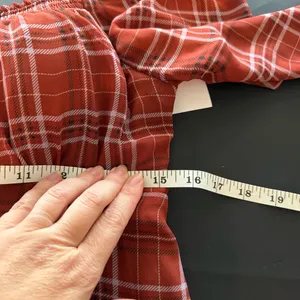 NWT As U Wish Plaid Dress woman’s Medium thumbnail 7