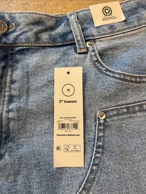 No Boundaries Light Blue Denim Jean Shorts thumbnail 3