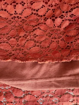 Baltic Born Venice Lace Maxi Dress Womens Size Small Burnt Orange thumbnail 9