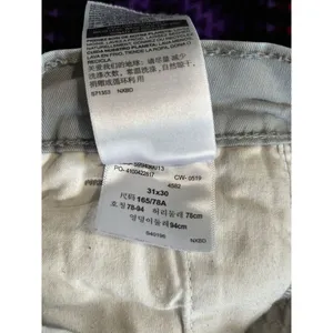 Levis Light Blue‎ S67 Athletic Denim Jeans Slim Straight Size 31x30 Mid Rise thumbnail 6