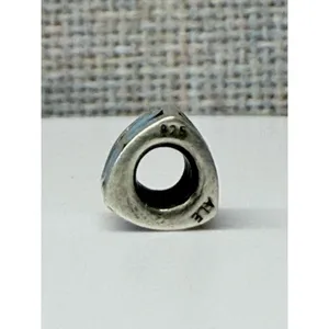 Pandora 790437EN01 Sterling Silver & Blue Black Enamel 925 ALE "Bluet" Charm thumbnail 2