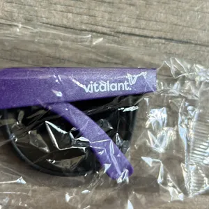 Vitalant plastic sunglasses NWT Black thumbnail 4