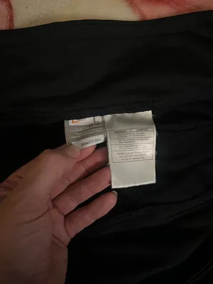 Nike LG 12-14 fit Dry Black Capris Active Pant thumbnail 4