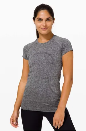 lululemon Swiftly Tech Short Sleeve Shirt 2.0 Gray Size 12 thumbnail 1