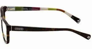 Coach Julayne Dark Tortoise Prescription Glasses Frames, Case, & Cleaning Cloth thumbnail 1