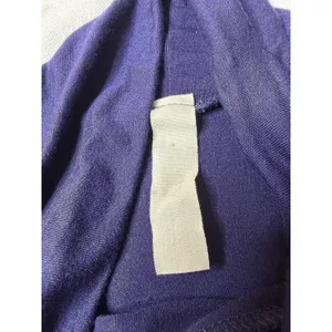 Navy Sleeveless Ruched Turtleneck Tunic L Minimalist Office thumbnail 10