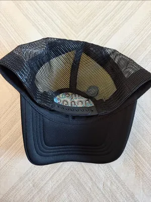 Game Changer Trucker Hat Black White Mesh Snapback Baseball Cap Like New thumbnail 3