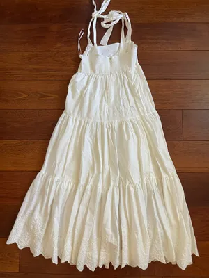 Jason Wu White Maxi Dress thumbnail 5