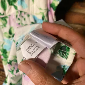 NWT Old Navy Pastel Floral Short Sleeve Smocked Mini Swing Dress Size Medium thumbnail 8
