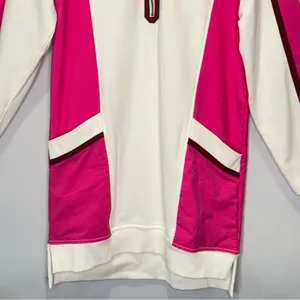 NWT Anthropologie Daily Practice Sporty Colorblock Twofer‎ Mini Dress White Pink thumbnail 5