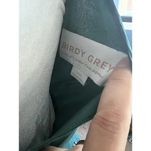 Birdy Grey Dress Formal Women Size Small Green Cindy Wrap Chiffon Prom Wedding thumbnail 6