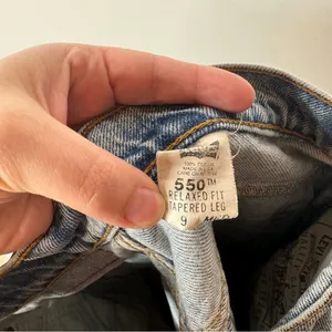 Levi’s Women’s‎ 550 Tapered Leg Jeans Size 9 thumbnail 5