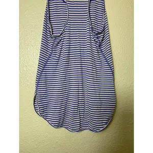 lululemon What The Sport Singlet Striped‎ Tank Top Purple Blue Size S thumbnail 5