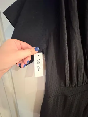 Aritzia Little Moon Black Dress thumbnail 4