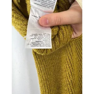 Women’s Ulla Popken Size 16/18 Dark Yellow Sleeveless Sweater thumbnail 5