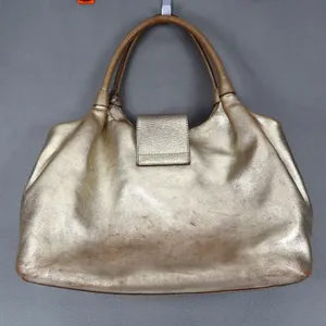 KATE SPADE‎ Gold Pebbled Leather Bexley Stevie Satchel Shoulder Bag Turn Lock thumbnail 7
