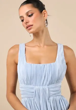Lulus Light Blue Dress thumbnail 3