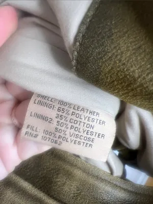 Vintage IZOD soft leather bomber jacket thumbnail 8