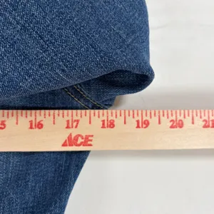 Old Navy Women's Denim Jacket Medium Wash Stretch Denim Trucker Cowgirl Blue Size Small thumbnail 8