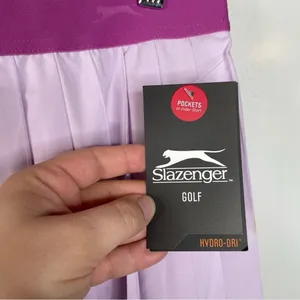 Slazenger Golf Pleated Skort in Lavender Size Large‎ thumbnail 7