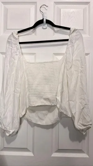 Aritzia Wilfred novella blouse size XL thumbnail 4