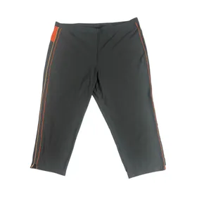 Xersion Athletic Tank Capri Pants Set Orange Gray Activewear Size XL thumbnail 3