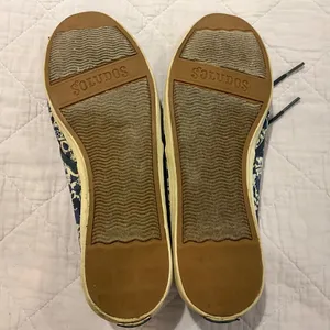 SOLUDOS Botanical Navy Classic Sneaker Size US 9 thumbnail 3