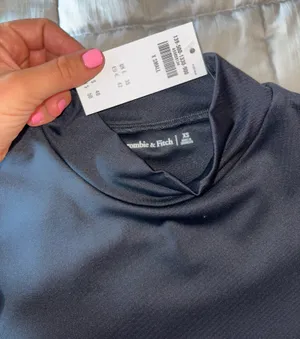 abercrombie sleek mock neck top thumbnail 2