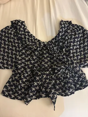 Navy Blouse Blue thumbnail 3