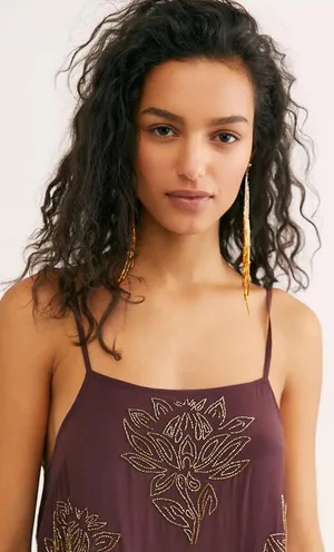 Free People In Full Bloom Embellished Slip thumbnail 3