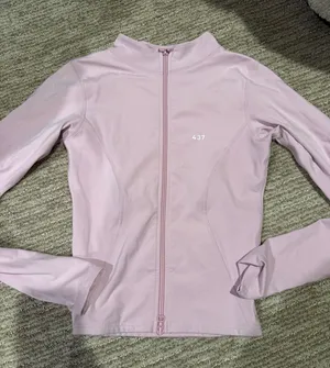 437 Women's Light Pink Zip-Up Utility Jacket thumbnail 1