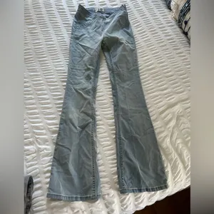 Free people crossover flare jeans thumbnail 1