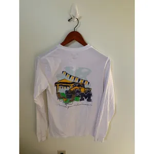 University Of Michigan Champion Womens Size Small Long Sleeve Shirt Tailgating thumbnail 4