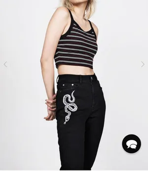 NWT! Disturbia Eden Jeans Size 24 thumbnail 3