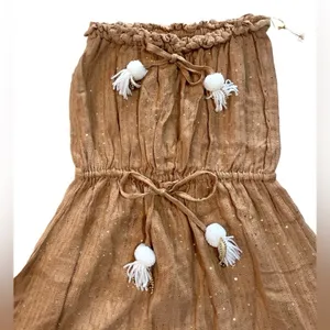 Sundress x Revolve Anoushka Strapless Dress in Saint Barth Canyon Size XS/S thumbnail 3
