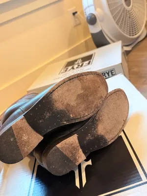 Frye Leather Boots Black Riding thumbnail 5