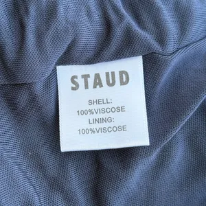 Staud Letta asymmetric jersey mini dress in cool ocean multi size S small thumbnail 14