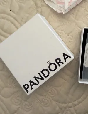 NIB Pandora bracelet with A charm thumbnail 1