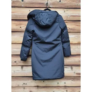 NWT Black Premium Down Filled Parka Coat Jacket XXS WhiteSky thumbnail 10