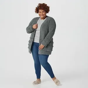 Barefoot Dreams CozyChic Boardwalk Cardigan Size XL thumbnail 2