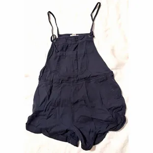 Billabong Wild Pursuit Romper with Pockets in Navy Blue thumbnail 4