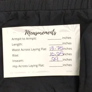 NWT Andie The Wide Leg Pant Black Elastic Drawstring Lounge XS thumbnail 9